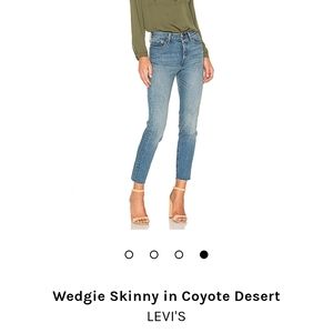 Levi’s Wedgie White Oak Cone Denim